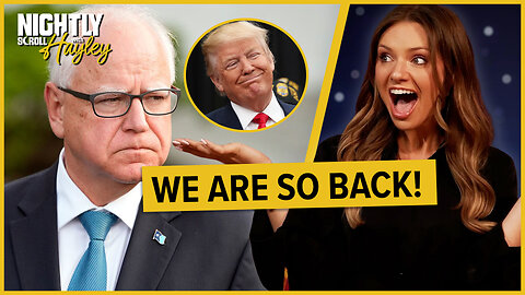 Trump Drops The "R Bomb" on Tim Walz - Nightly Scroll w/ Hayley Caronia (Ep.187)