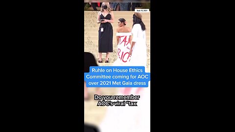 AOC is facing accountability for breaking House rules by accepting the “tax the rich” dress
