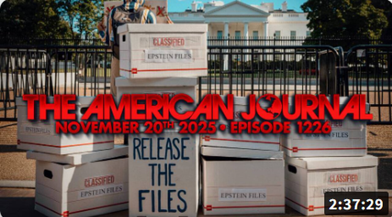 The American Journal: Trump Signs Epstein Files Bill, Prepares To Meet With NYC Socialist Mayor Mamdani, Approves 28-Point Russia/Ukraine Peace Plan - FULL SHOW - 11.20.2025
