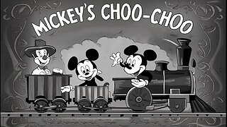MICKEY'S CHOO CHOO (1929) Animation, Comedy, Romance | Short | Free Movie