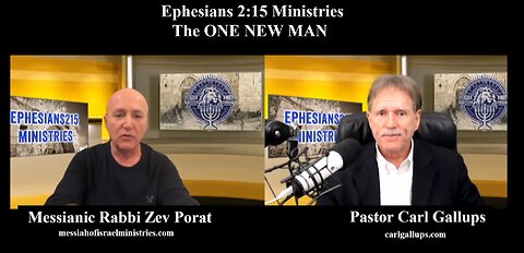 Messianic Rabbi Zev Porat & Pastor Carl Gallups talk about the Law & Fulfillment in Yeshua!