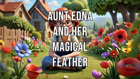 Aunt Edna and Her Magical Feather | #kindness #magical #village #AuntEdna #gingerbread