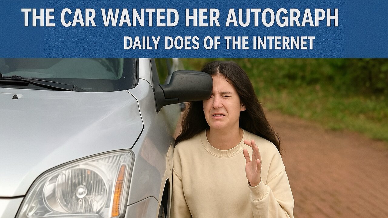 The Car Wanted Her Autograph - Daily Does of The Internet