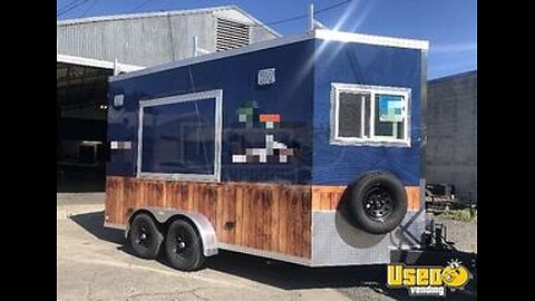 Turnkey - 2020 7' x 16' Haulmark Kitchen Food Trailer | Food Concession Trailer