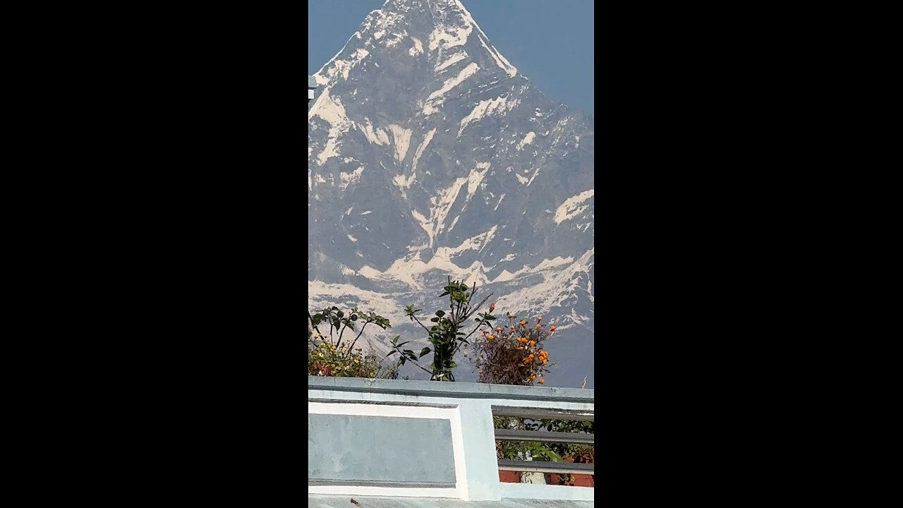 Machhapuchhere mountain