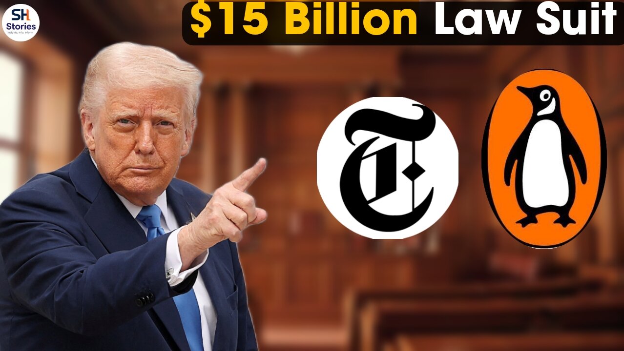 Trump’s New Lawsuit: Book, Media & $15 Billion Claim | Full Explained | Shl Stories