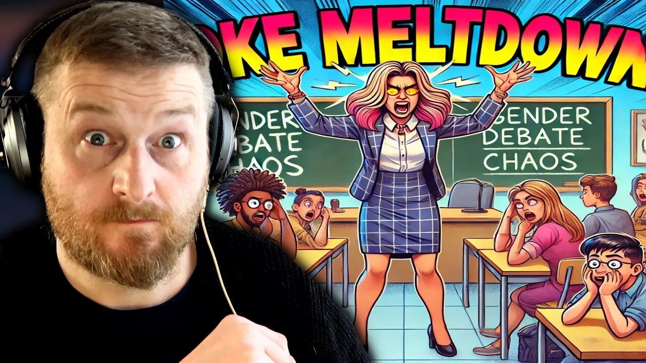 Woke Teacher MELTS DOWN Over Gender Debate in Classroom