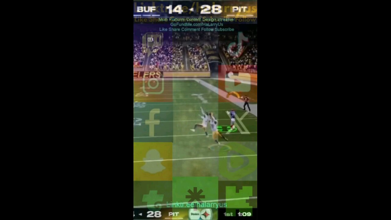A Another Pick Score PIT 34 vs BUF 14 #AllMadden #Madden25 #NFLmadden #madden