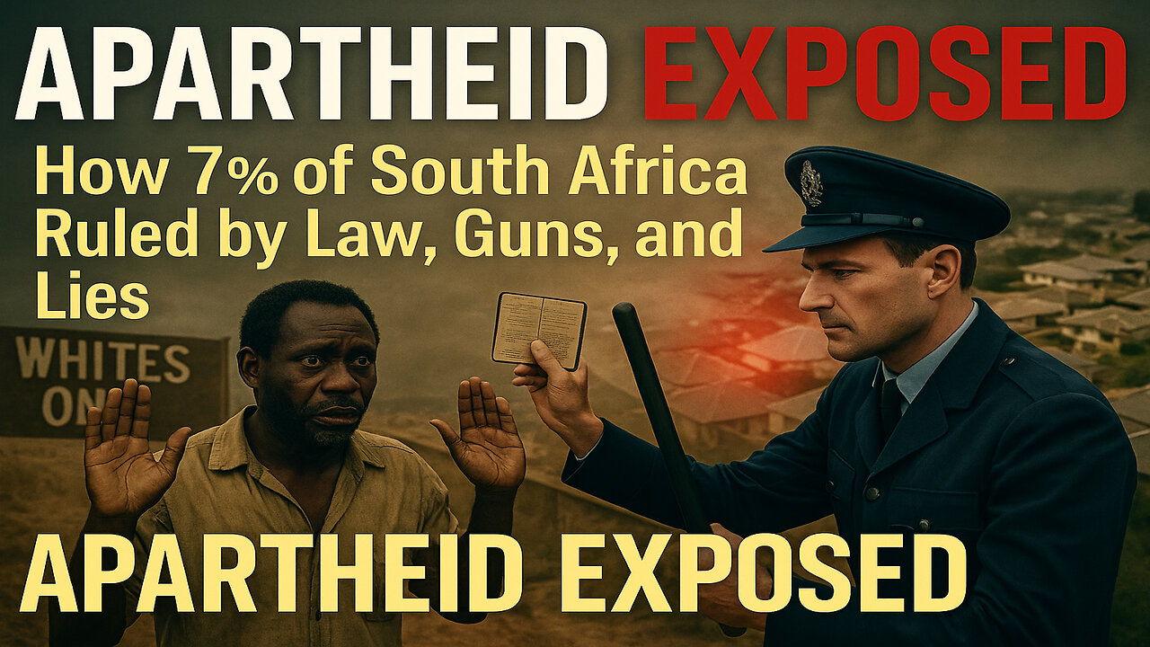 Apartheid EXPOSED: How 7% of South Africa Ruled by Law, Guns, and Lies🔥