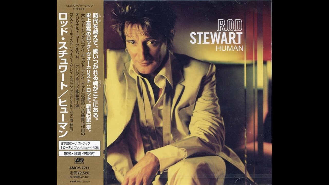 Rod Stewart - Human (Japan) 2001 CD