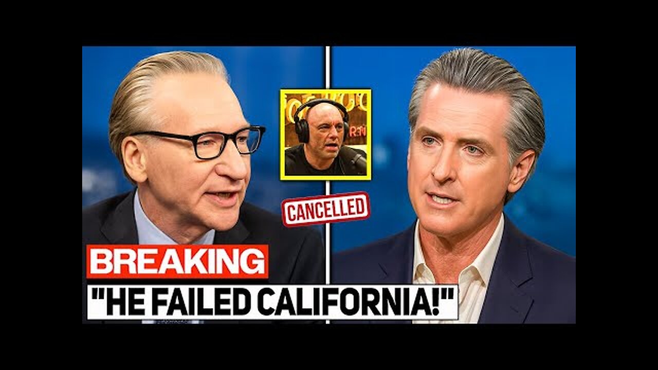 Bill Maher & Joe Rogan Reveal Secrets About Gavin Newsom That Shocked Everyone