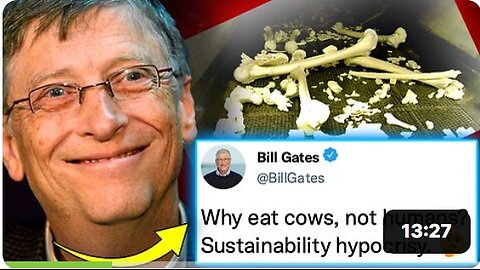 Bill Gates paljasti ihmisjäännösten pumppaamisen Yhdysvaltain elintarviketuotantoon