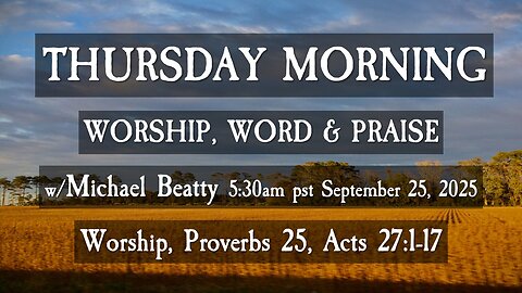 🌤️THURSDAY MORNING💖