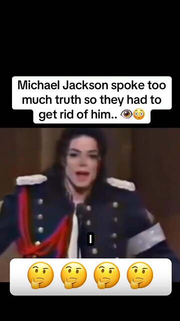 Michael Jackson spoke so much truth
