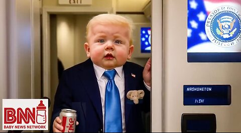 Baby Trump Spars with BNN’s Kaitlan Collins on why he left G7 Summit Early