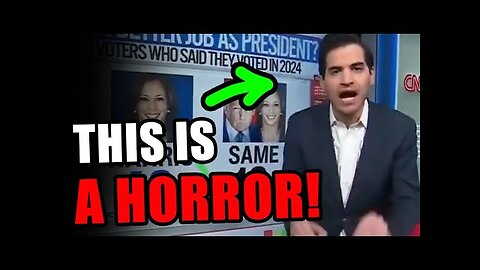 CNN reacts in horror as their data proves TRUMP RIGHT.