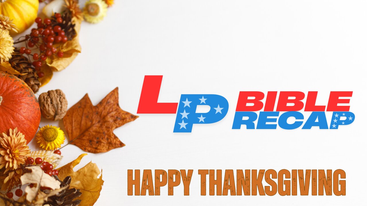 EP. 83: HAPPY THANKSGIVING!! The First Thanksgiving + What Does Thanksgiving Mean Biblically?