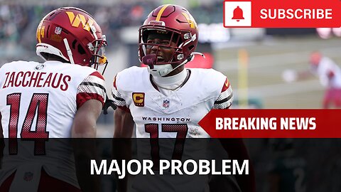 This Is A Major Problem For The Commanders