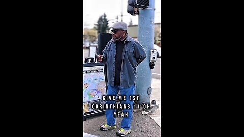 Brother repents. Men must have their heads uncovered when the scriptures come out.