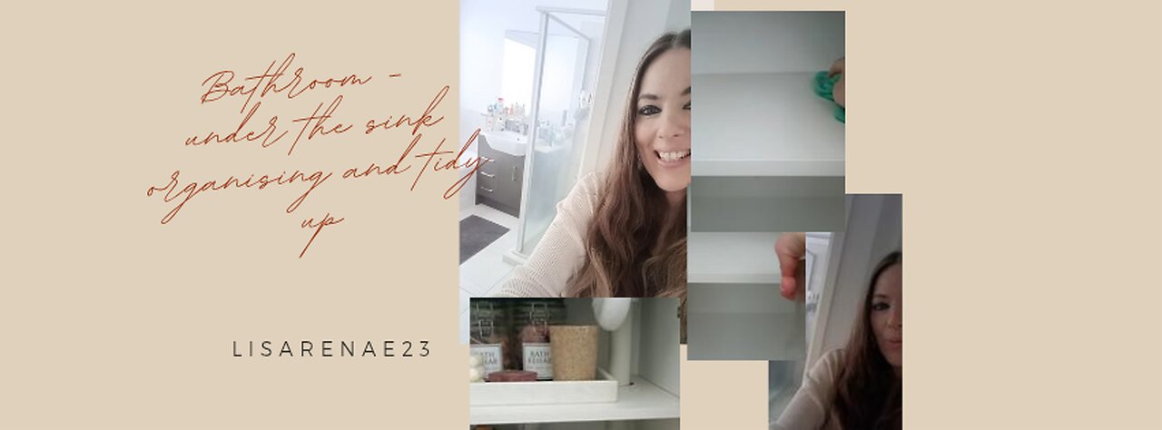 Bathroom - Organising under the sink