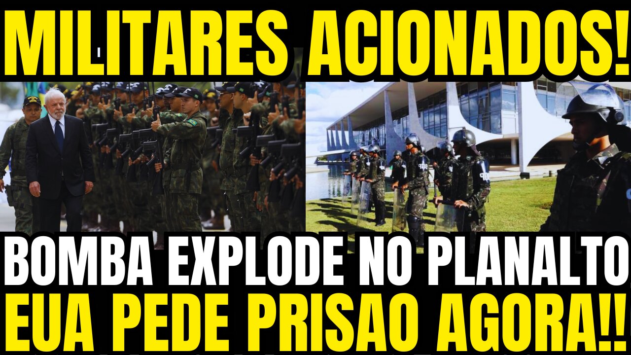 EUA PEDE PRISÃO OU M0RTE DO PRESIDENTE!! REUNIÃO AS PRESSAS NO PLANALTO!! INTERVENÇÃO MILITAR AGORA!
