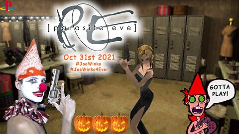 Parasite Eve (Part 1) - Halloween Gaming Livestream (Oct 31st 2021) - Joe Winko