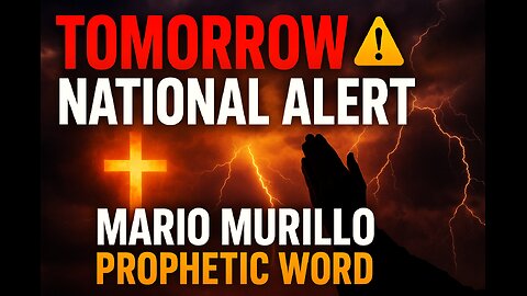 🚨 “Mario Murillo Prophetic Word | National Alert: God Warned Us — Get Ready for the End Tomorrow!” #news #brekingnews