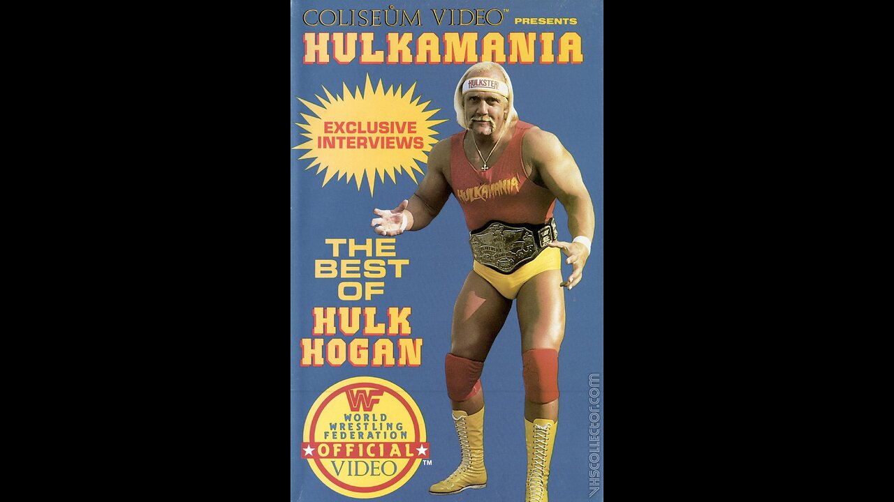 Hulkamania VHS (1985) - Coliseum Video