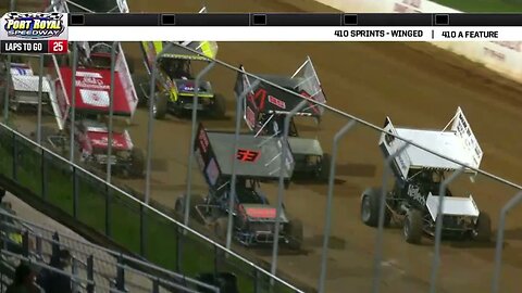 Feature: 410 Sprints At Port Royal Speedway (7/12/2025)