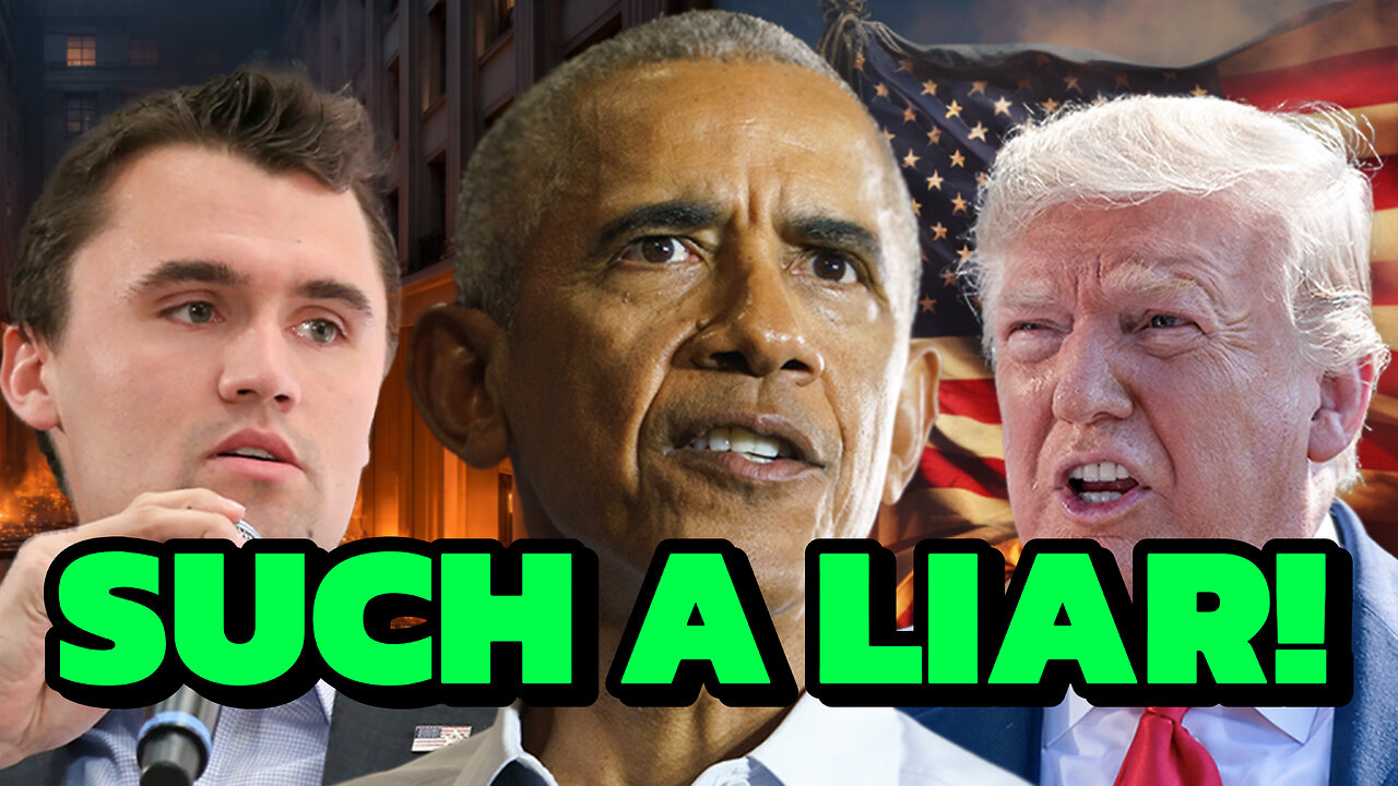 🔥Trump ERUPTS After Obama’s Charlie Kirk Comments!