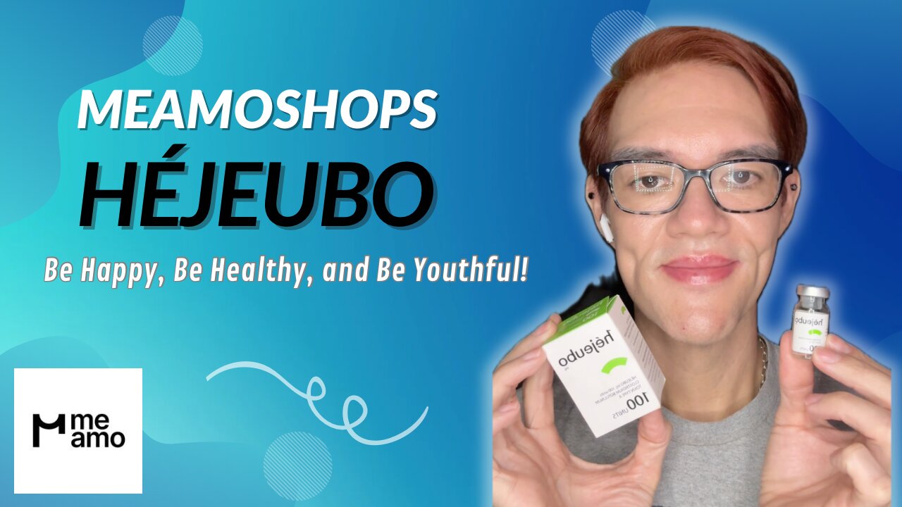 Finally trying out MeamoShop’s Héjeubo 👏 Let’s go! ✨They’re on BOGO till May 23’rd KST! 😱 Great time to stock up or try it 💯 Be gone you wrinkles! 🤣