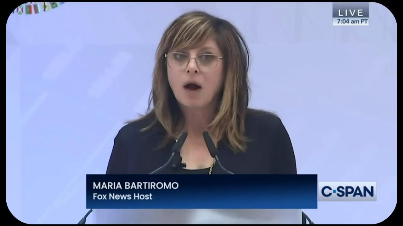 Fox News host Maria Bartiromo exposed as Marxist globalist at IMF! - April 17, 2025