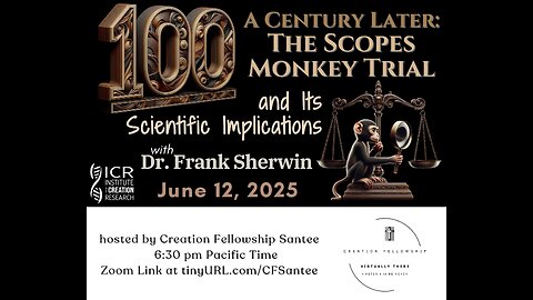 A Century Later: The Scopes Monkey Trial Part 1 with Frank Sherwin