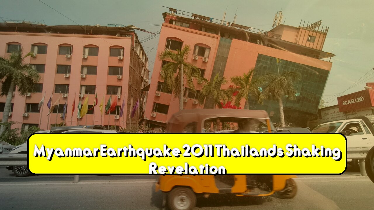 Myanmar Earthquake 2011: Thailand's Shaking Revelation #Earthquake #Myanmar #Thailand