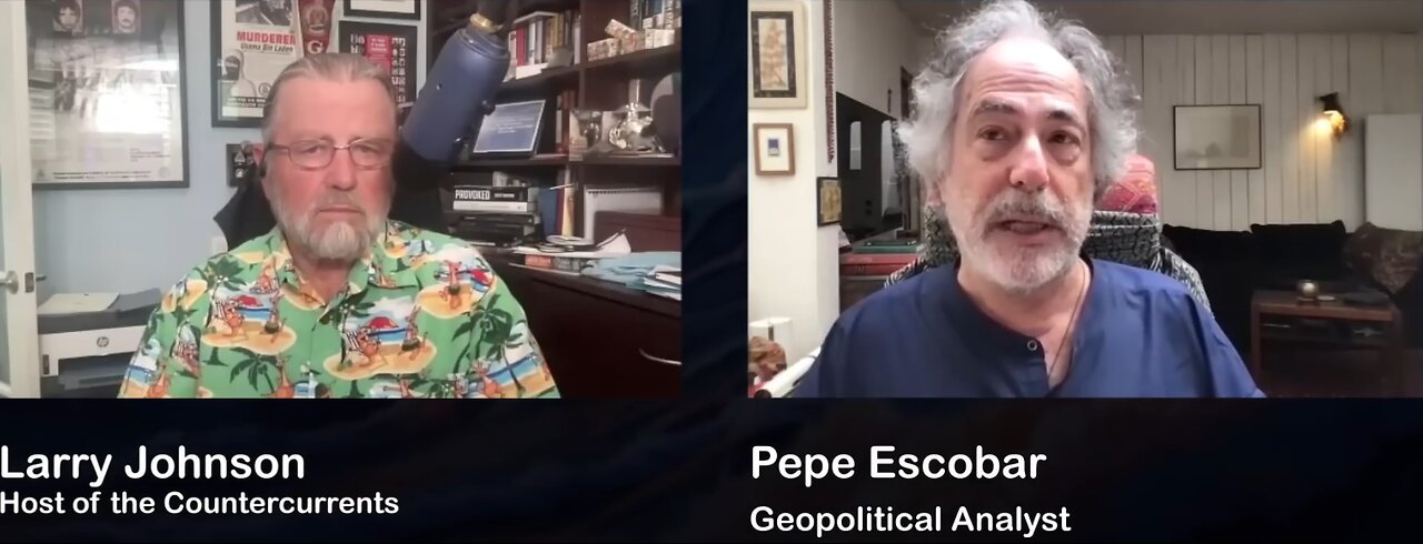Pepe Escobar, Larry Johnson - US vs BRICS; The Global Battle for Power; Iran, Russia, China (6-28-2025)