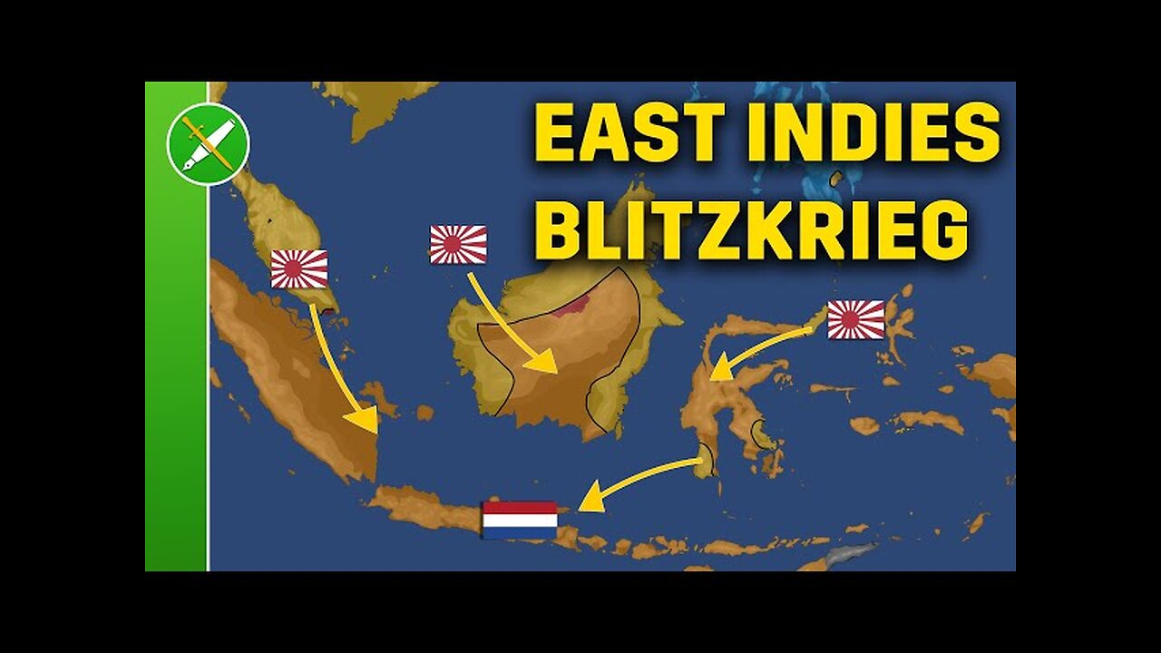 Blitzkrieg in South East Asia - Japan's Conquest of Indonesia Animated (mirror)