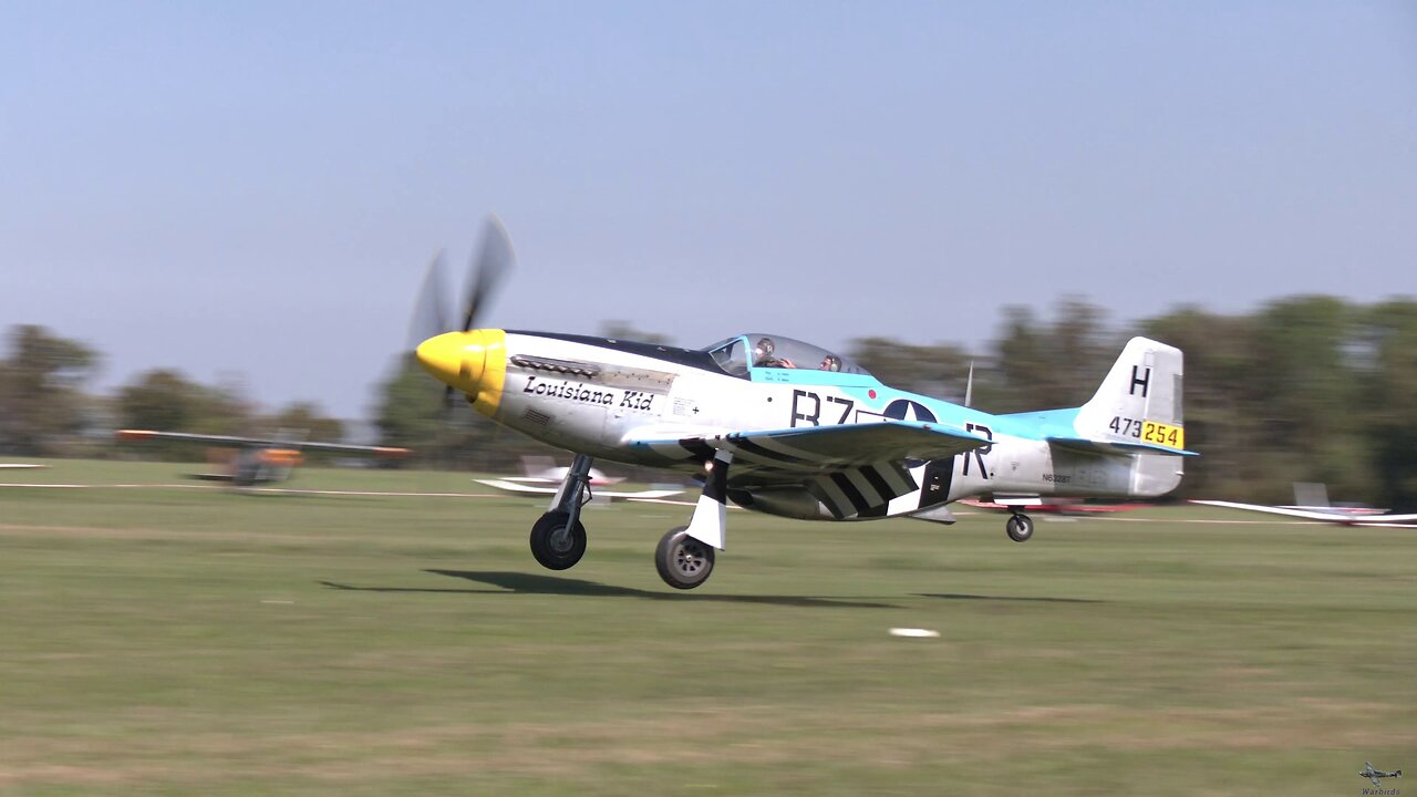 Epic Warbird Landings Compilation – P-51 Mustang, T-6, Storch & More | Airshows in Germany 2024