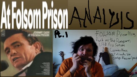 Analysis of Johnny Cash's At Folsom Prison live album from 1968 pt.1 (streamed 2025/03/20)