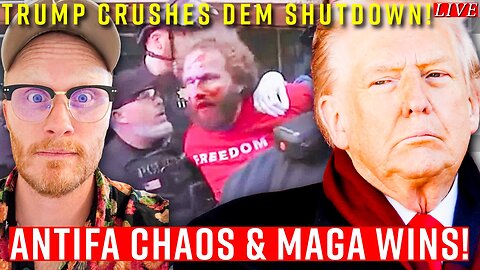 Trump SMASHES Dem Shenanigans: Shutdown Cave-In, Antifa Chaos Exposed!