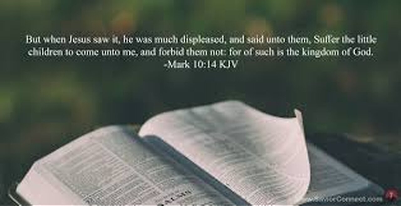 Verse Of The Day : Mark 10:14 Let the children come to me; do not hinder them