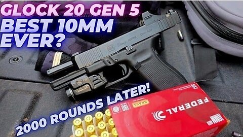 2,000 Rounds Prove Why the Glock 20 Gen 5 Is a MONSTER!