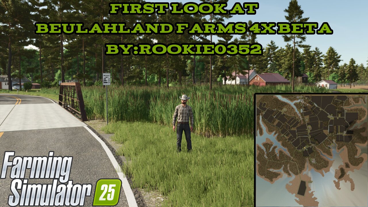 FIRST LOOK!!! Beulahland Farms By Rookie0352 #farming #gaming #fs25