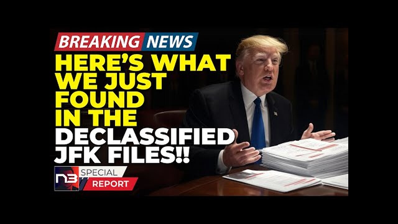 Breaking: What We Just Discovered in the JFK FILES Will Make You Question Everything!