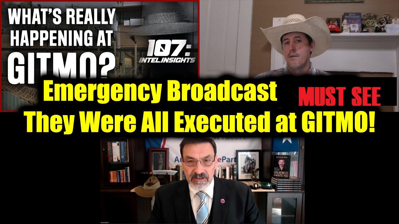 MUST SEE: Juan O Savin, Derek Johnson & Riccardo Bosi - They Were All Executed at GITMO!