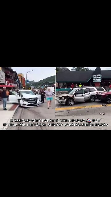 MASS CASUALTY EVENT IN GAITLINBURG 🚑 JUST IN TIME FOR THE USUAL SUNDAY EVENING SHENANIGANS