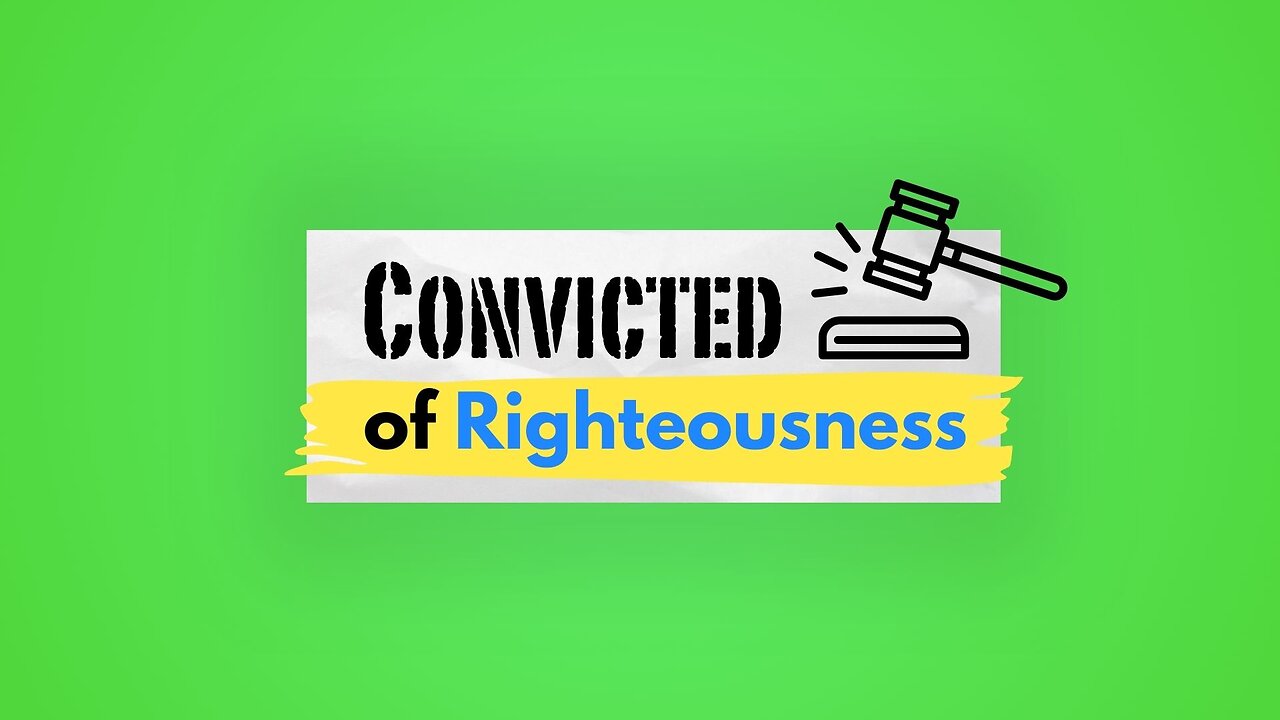The Holy Spirit convicts you...but not how you think.