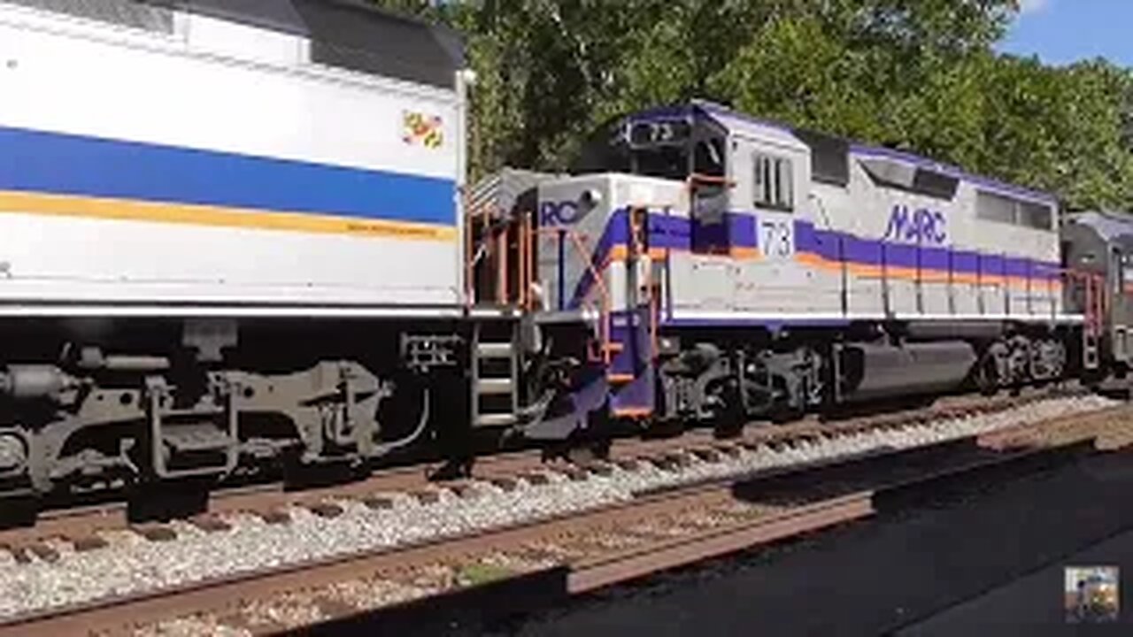 CSX and Marc Passenger Trains from Harpers Ferry, West Virginia October 5, 2024 Part 3