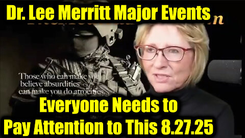 Major Events. 8-27-25-AT-2PM-CST-20T-EST #TRUTH