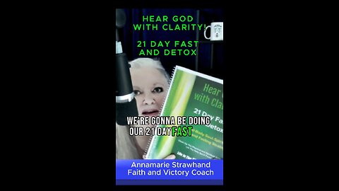 FREE 21 Day Fast and Detox with Prayer Starts January 5th 2026 - Join Me!