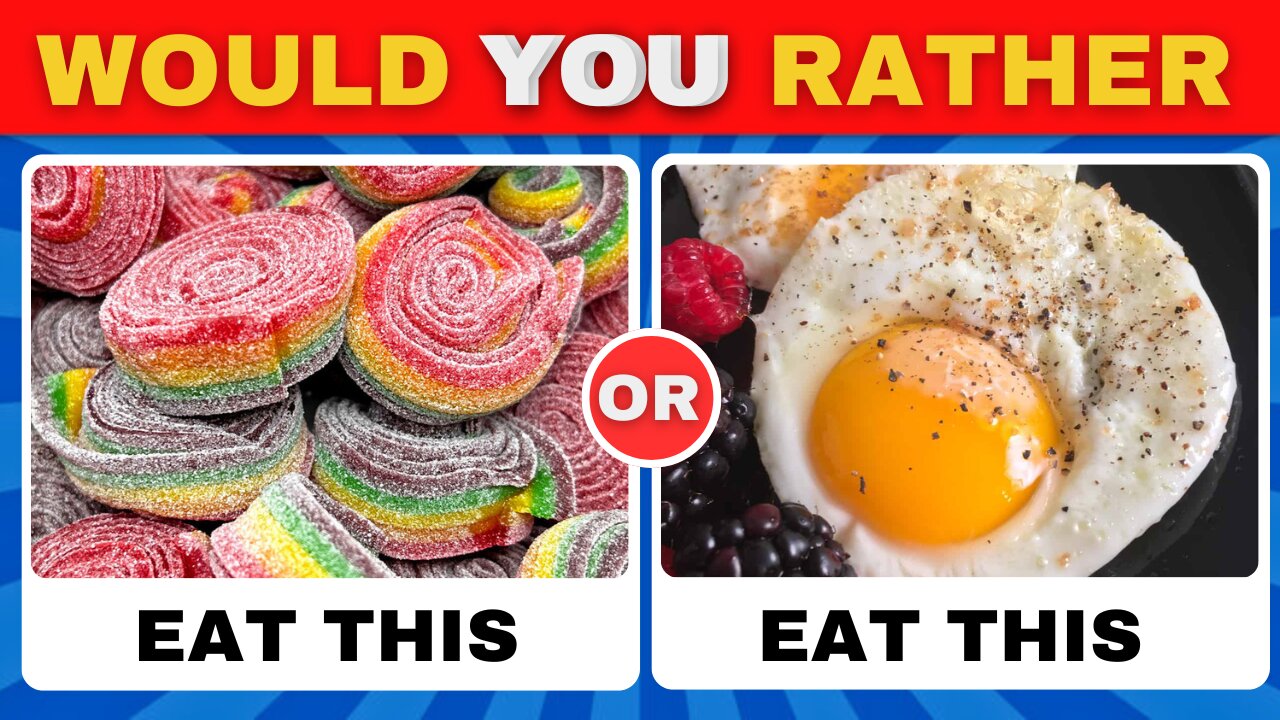 🍩 Would You Rather: The Ultimate Snack Showdown! 🍫